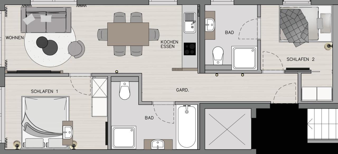 Apartment Streif Lxl Kirchdorf in Tirol Eksteriør billede